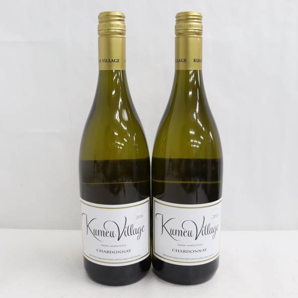 【最安値，定番】 【2本セット】Kumeu River（クメウ リヴァー）クメウ ヴィラージュ シャルドネ 2016 13.5％ 750ml X23A130074