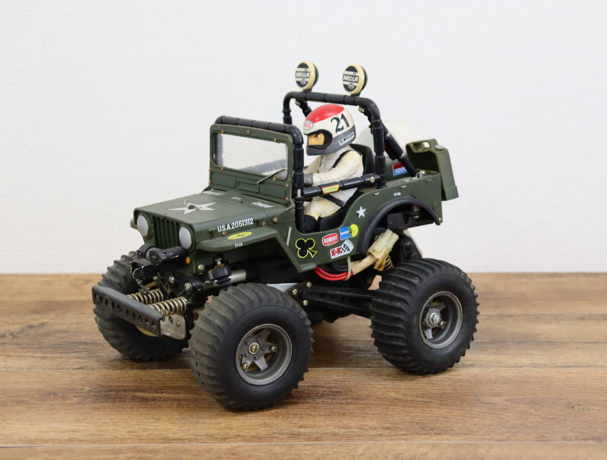 1円スタ】TAMIYA/タミヤ ラジコン WLID WILLY/ワイルドウイリス Willys
