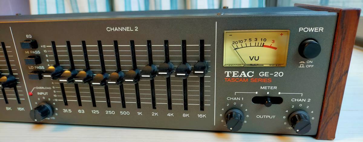 ⭐️TEAC GE-20 10バンドグラフィックイコライザー動作確認済み