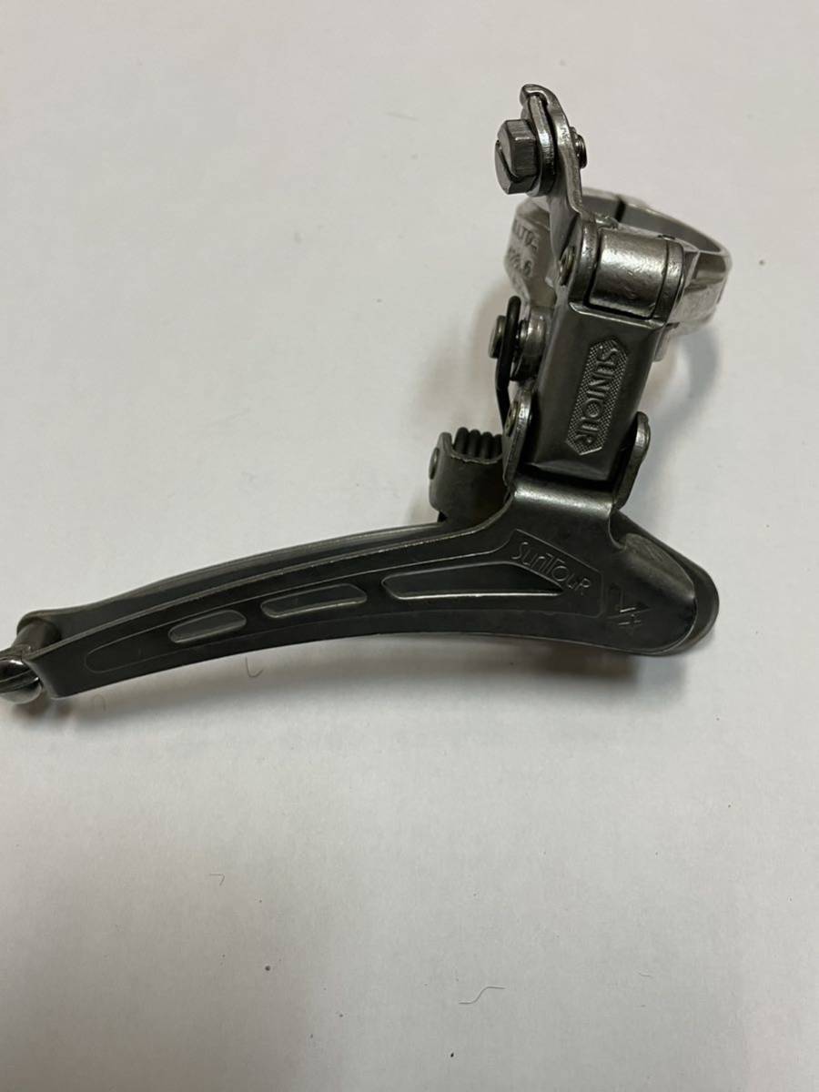 新品 未使用 ビンテージ『サンツアー VX フロントディレイラー』 Fディレイラー変速機 コレクション Fメカsuntour derailleur