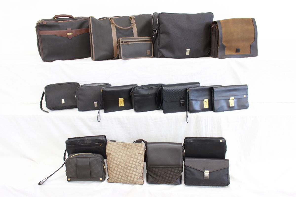 1円 正規まとめ 18点 ダンヒル ハンドバッグ ショルダーバッグ トートバッグ 等 18点まとめて 大量セット ISK