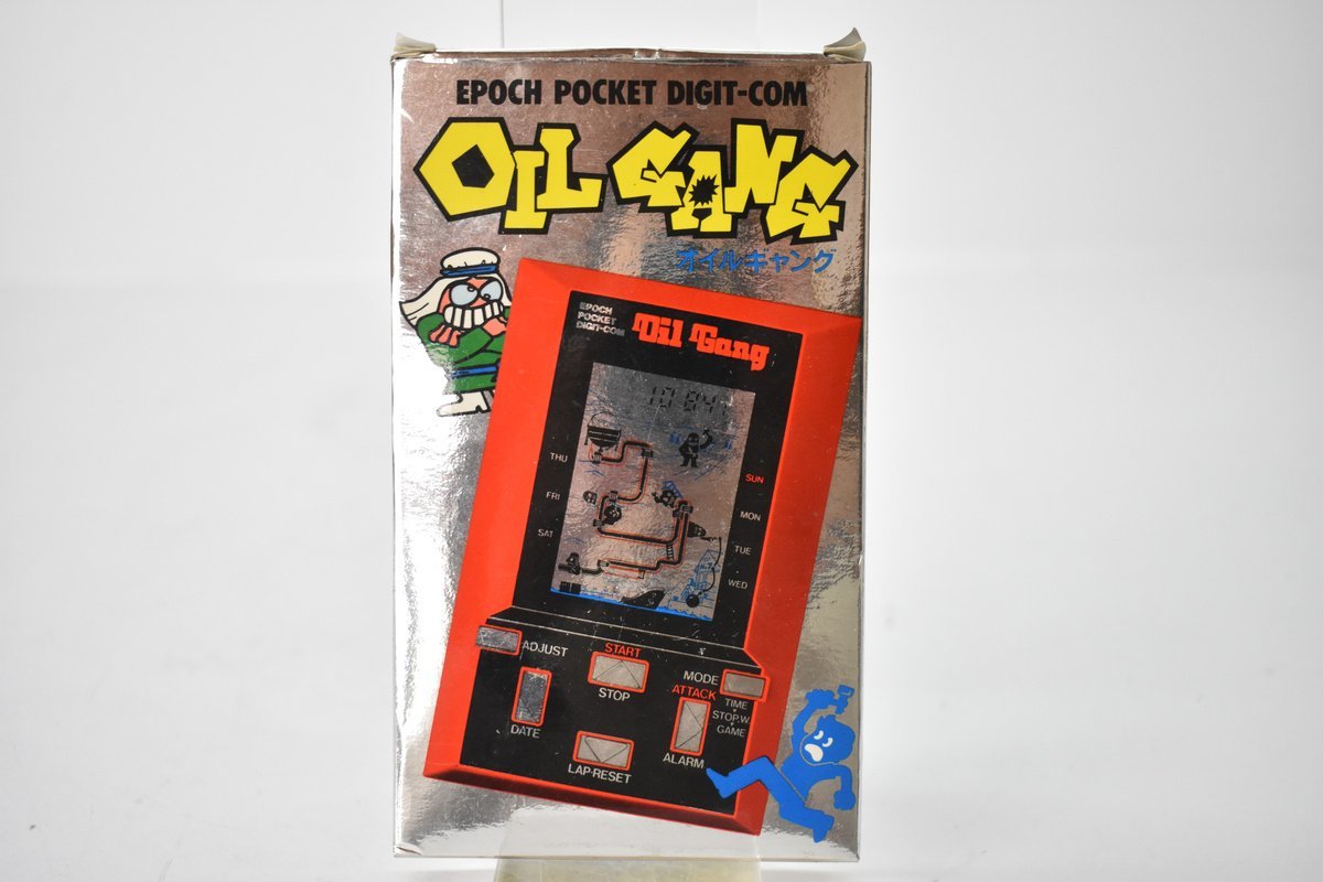 エポック LCDゲーム オイルギャング 動作確認済み 箱説付き[EPOCH][OIL