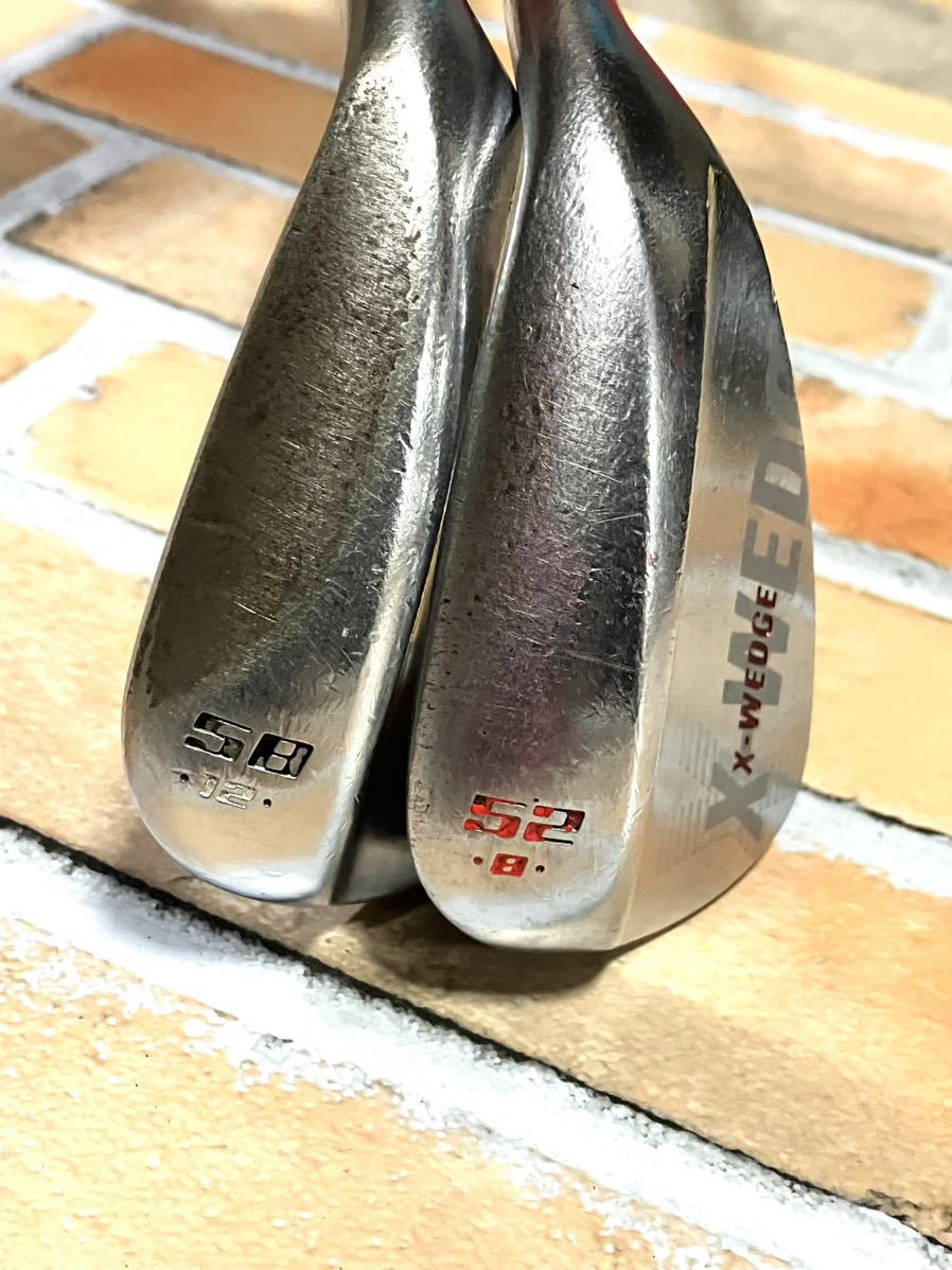 ツアーステージ Xウエッジ58° 52° セット X-WEDGE 2本セット ツアー