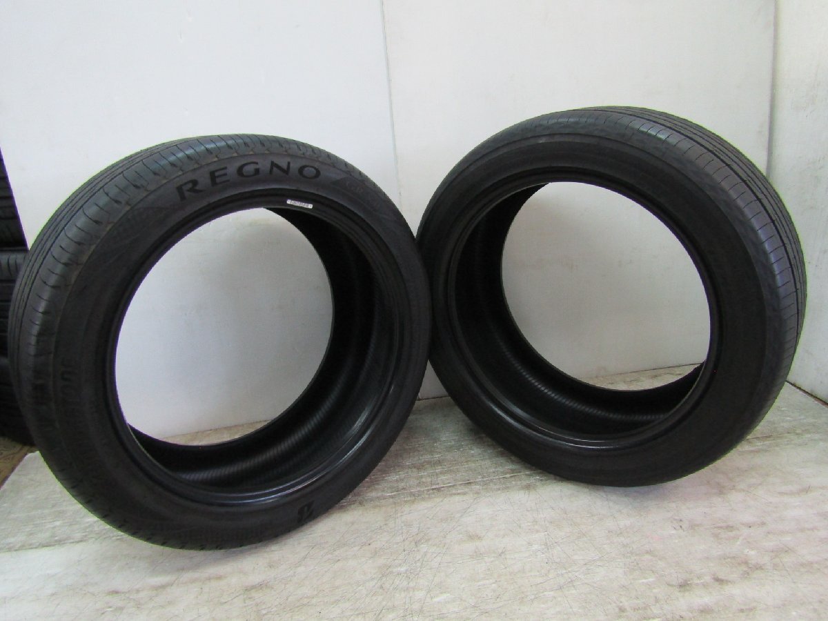 76 タイヤのみ 2本set ブリヂストン REGNO GR-XⅡ 245/45R18 2020年 スカイライン フーガ レジェンド 等