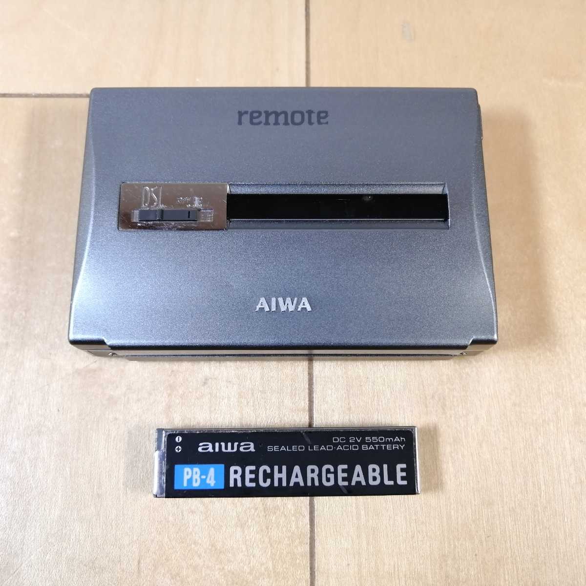 アイワ AIWA 希少!! マイクロカセットレコーダー オートリバース機能を