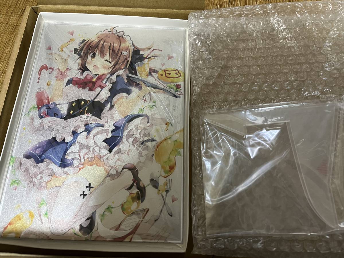 ぱん　ぱんのみみ　絵師100人展　07　アクリルプレート