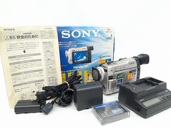Q205-N31-249 SONY ソニー ハンディカム DCR-TRV9 デジタルビデオカメラ 箱あり 現状品③