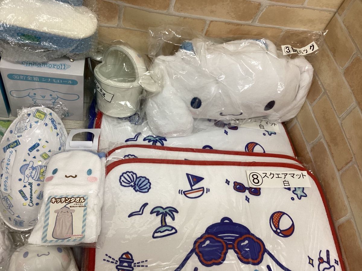 同梱不可/現状】 サンリオグッズ シナモロール まとめ売り マット 同梱不可/現状】 サンリオグッズ シナモロール まとめ売り マット