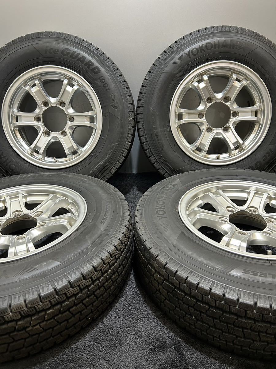 低価，爆買い 195/80R15 107/105L LT YOKOHAMA/ice GUARD iG91 17年 KEELER 15インチ 6J ＋33 139.7 6H スタッドレス バリ山 4本 ヨコハマ ハイエース(15インチ)｜売買されたオークション情報、yahooの商品情報をアーカイブ公開 - その他