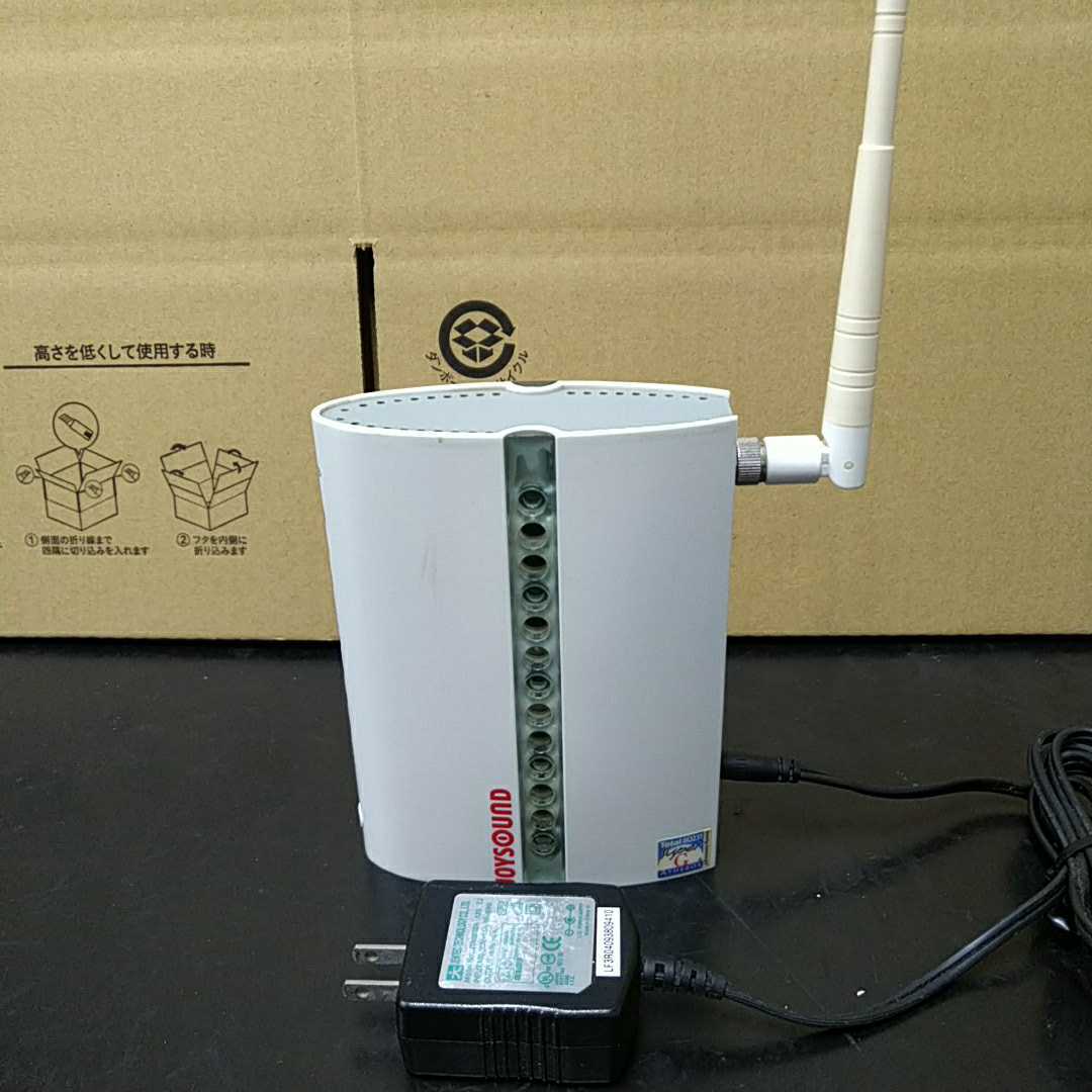 FZ8 コレガ エクシング　JOYSOUND ジョイサウンド　アクセスポイント　CG-WLBARGS 中古　点検動作品
