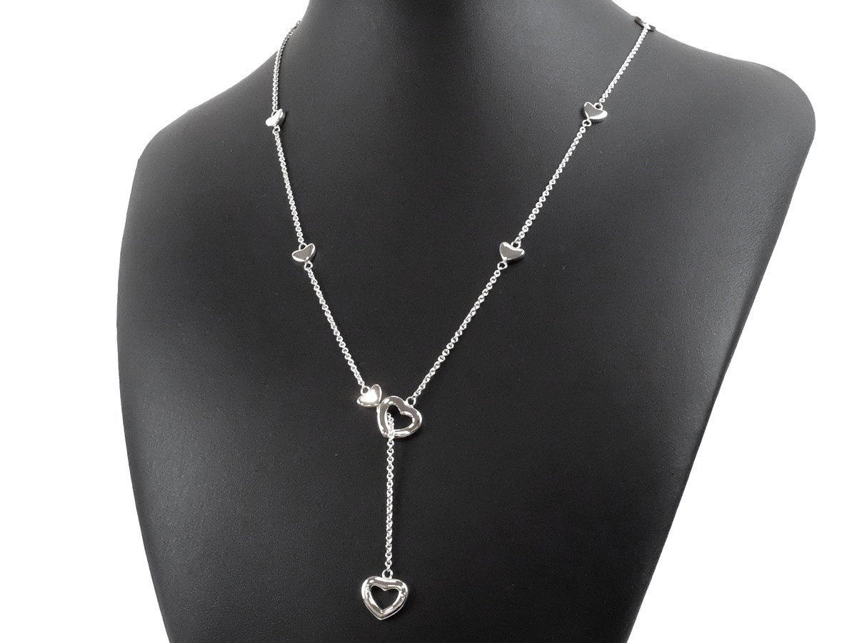 1円 TIFFANY＆Co. ティファニー エルサペレッティ スモールクロス