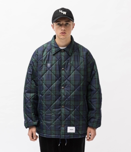 新品 定価以下 WTAPS CHIEF 02 JACKET NYLON TAFFETA L サイズ ダブル 