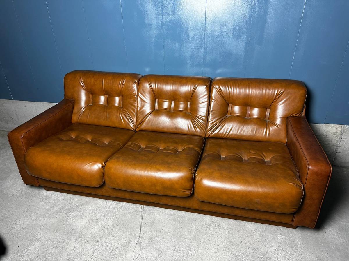 FUJIFURNITURE』富士ファニチア トリプルソファ ソファ ソファー 3P 3 