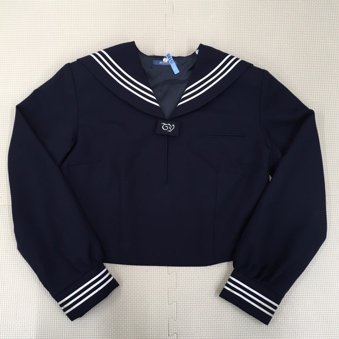A102 (中古) 栃木県 東陽中学校 3点セット /M/W69/セーラー/スカート 