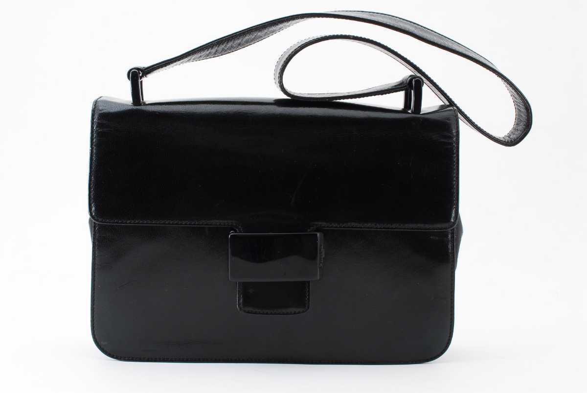 n-45 1円スタート PRADA プラダ レザー ワンショルダーバッグ 