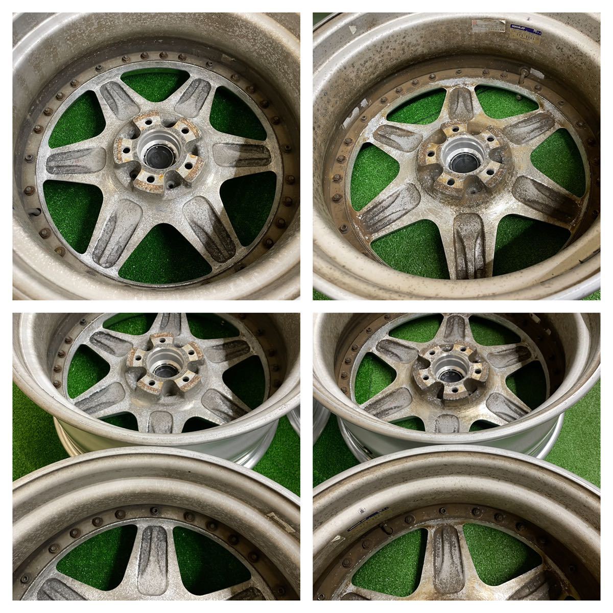 ☆WORK LS LS406PR ワーク 19インチ19×8.5J +41 19×9.5J +28 114.3 5H 