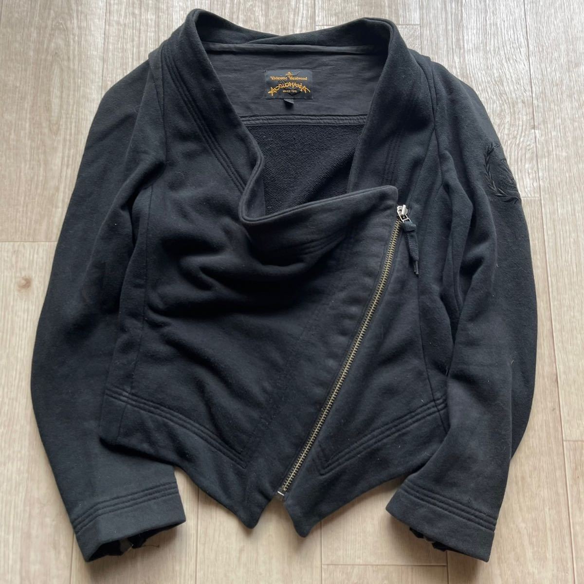 Vivienne Westwood ANGROMANIA design jacket ヴィヴィアン ウェストウッド アングロマニア 変形 ジップ ジャケット Archive Collection 