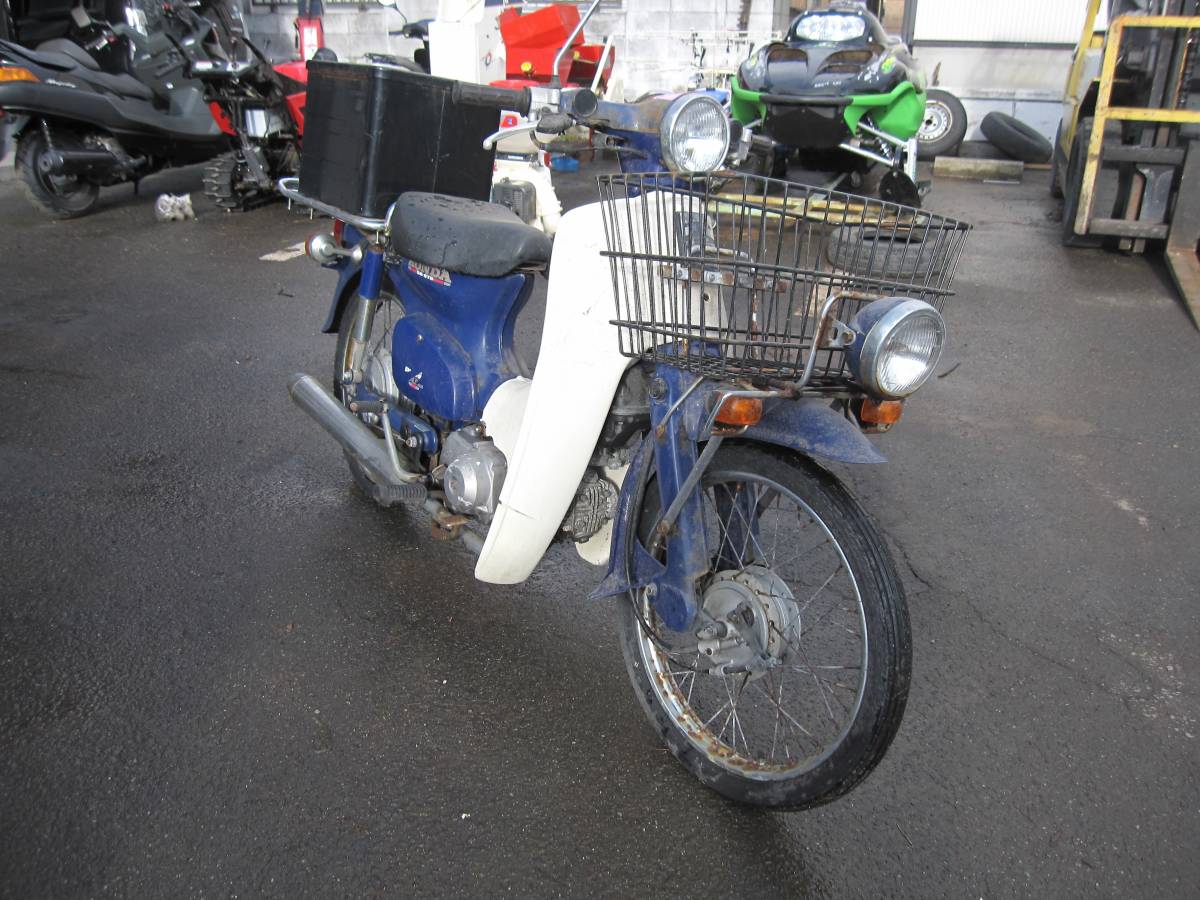 正規品，2025 山形発 ホンダ C50 プレスカブ 50cc キック圧縮あり 鍵あり 販売証明付 要整備 売切 ⑥(50cc以下)｜売買されたオークション情報、yahooの商品情報をアーカイブ公開 - オークファン 50cc以下