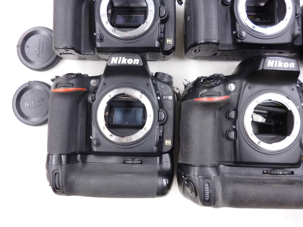 ジャンク Nikon D800 D750 D600 D300 D7200 ニコン まとめて 6台 241 