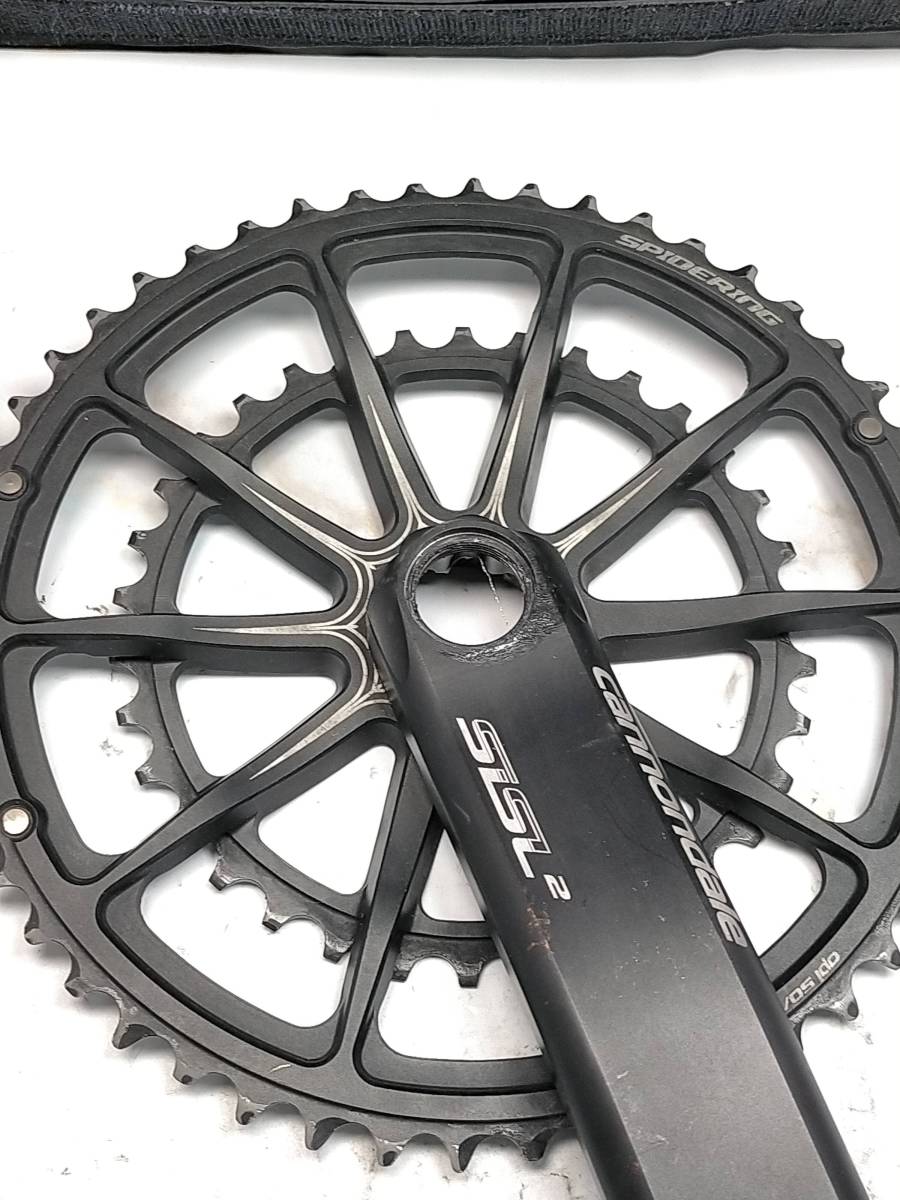 Cannondale SiSL2 170mm crankset 50 34t spider chainset