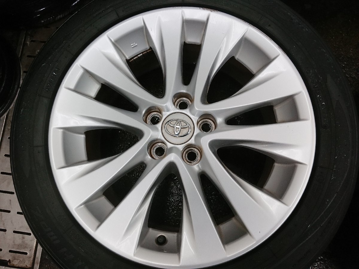 ☆中古品☆TOYOTA 純正 20 ヴェルファイア 18インチアルミホイール 18