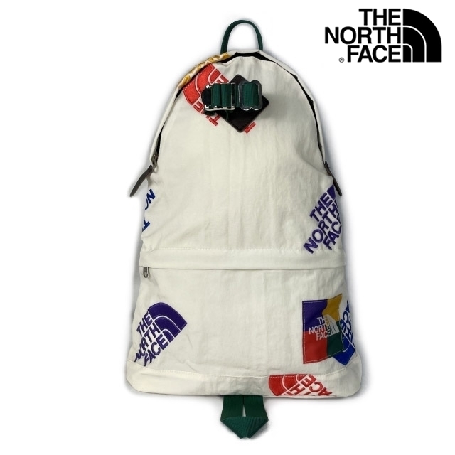 1円～!売切!【正規新品】THE NORTH FACE◆COLOR BLOCK 68 OG Daypack◆リュック バックパック US限定 カラフル 日本未発売 白 180626-50