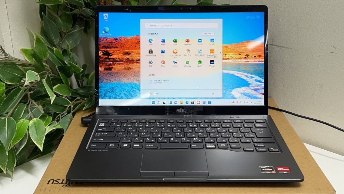 富士通 LIFEBOOK MH55/F3◆Win11◆office別売り◆AMD Ryzen5 5500U◆8GB◆SSD256GB◆商品番号2023011103◆