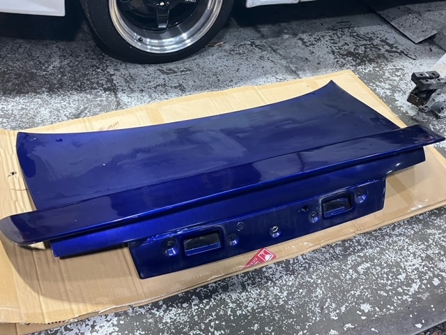 シルビア S14 日産 純正 後期 トランク ゲート リア 社外 スポイラー 