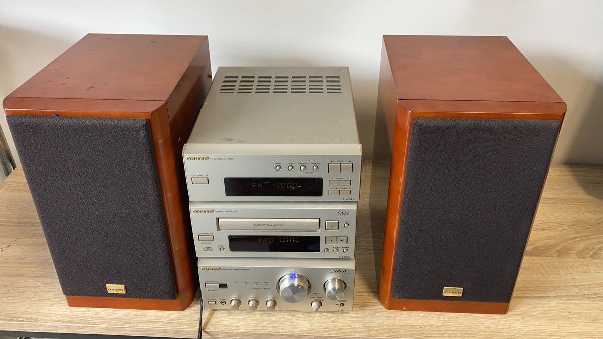 ONKYO オンキョー システムコンポ T-405TX A-905TX C-705TX D-102TX