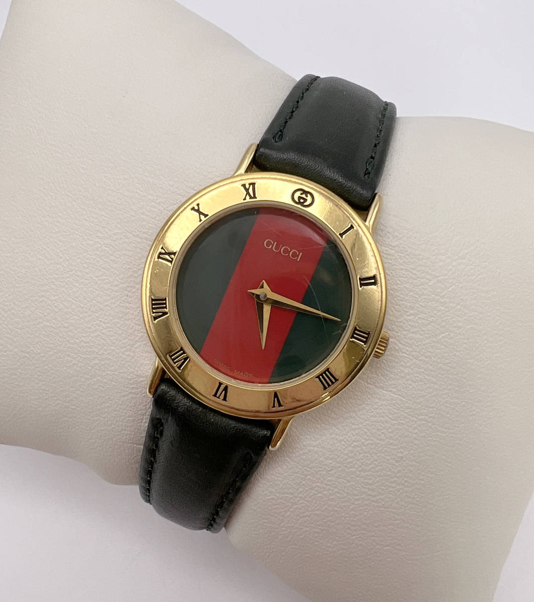 GUCCI グッチ 3000.2.L シェリーライン クォーツ レディース 腕時計 [ジャンク]