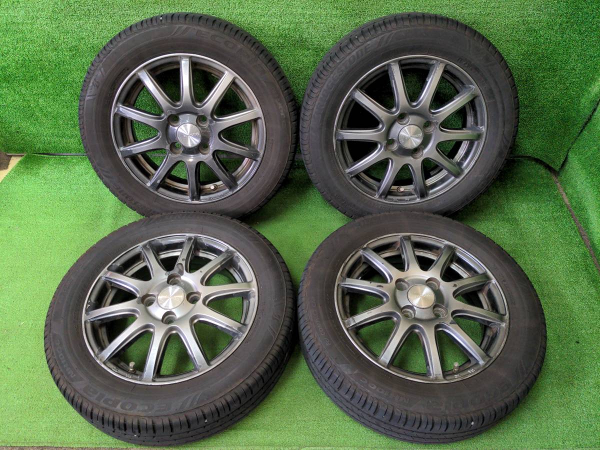 14インチ ブリヂストン エコピア ネクストリー 155/65r14 4.5J pcd100 