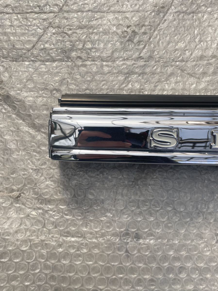 希少・絶版】日産 スカイライン ジャパン メッキ リアガーニッシュ 旧