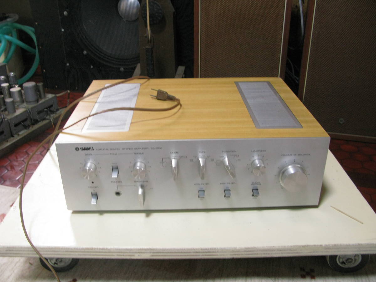 YAMAHA CA-600 プリメインアンプ YAMAHA CA-600 プリメインアンプ ヤマハ ☆ 整備・レストア済 準美品