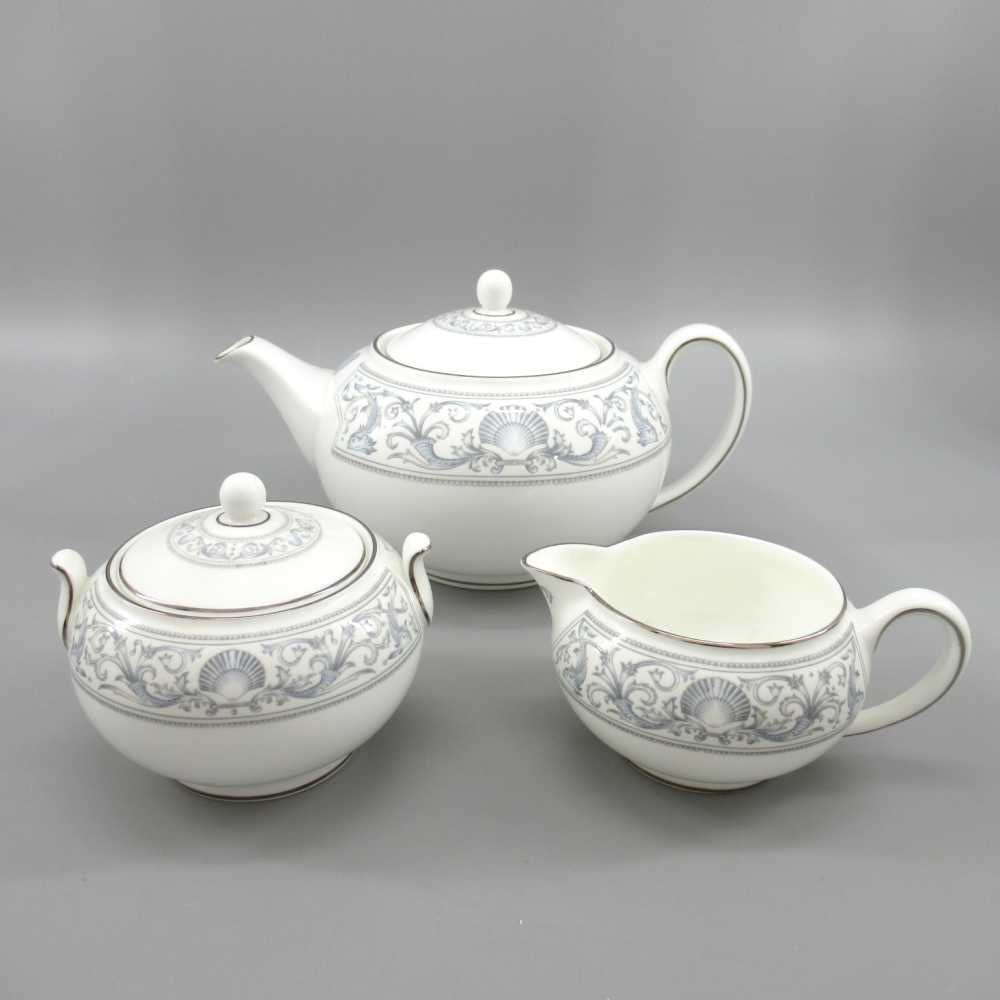 ドルフィン ドルフィンホワイト Wedgwood ケーキ皿 6P (ウェッジウッド
