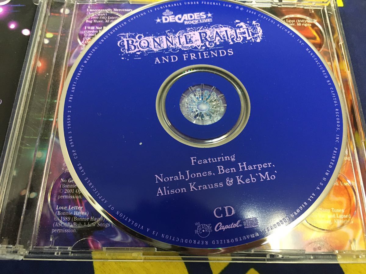 Bonnie Raitt☆中古DVD+CD/US盤「ボニー・レイット～Bonnie 