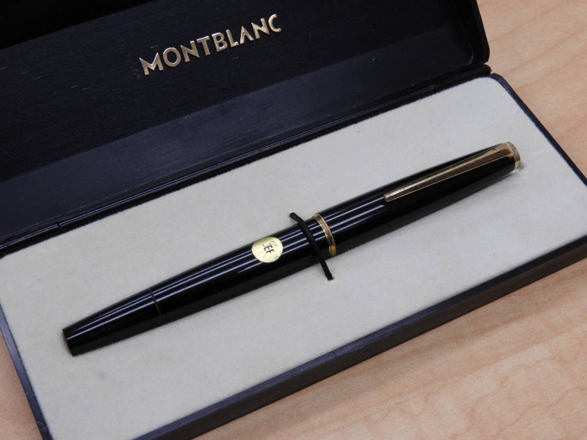 MONTBLANC 万年筆 モンブラン 筆記用具 14金 グレー系 ☆MONTBLANC EF