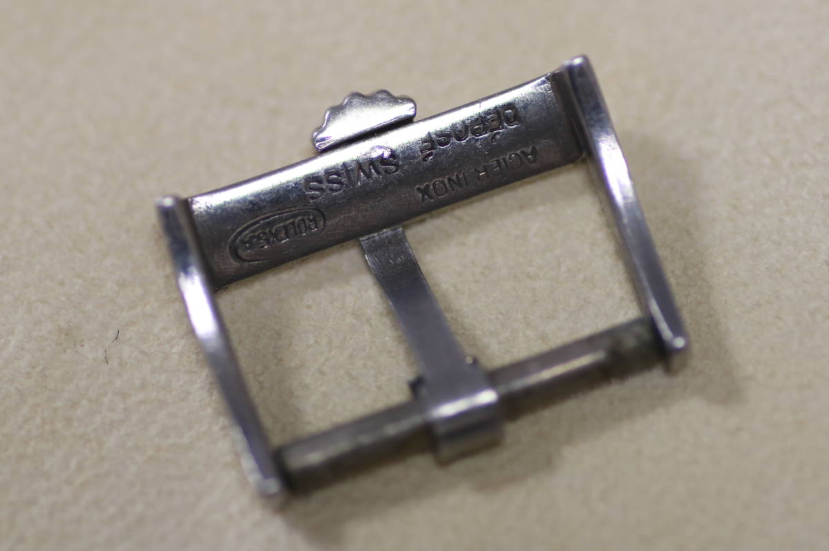 ロレックス S⁄S 尾錠 16mm ロレックス 初期 アンティーク 尾錠 SS 16mm