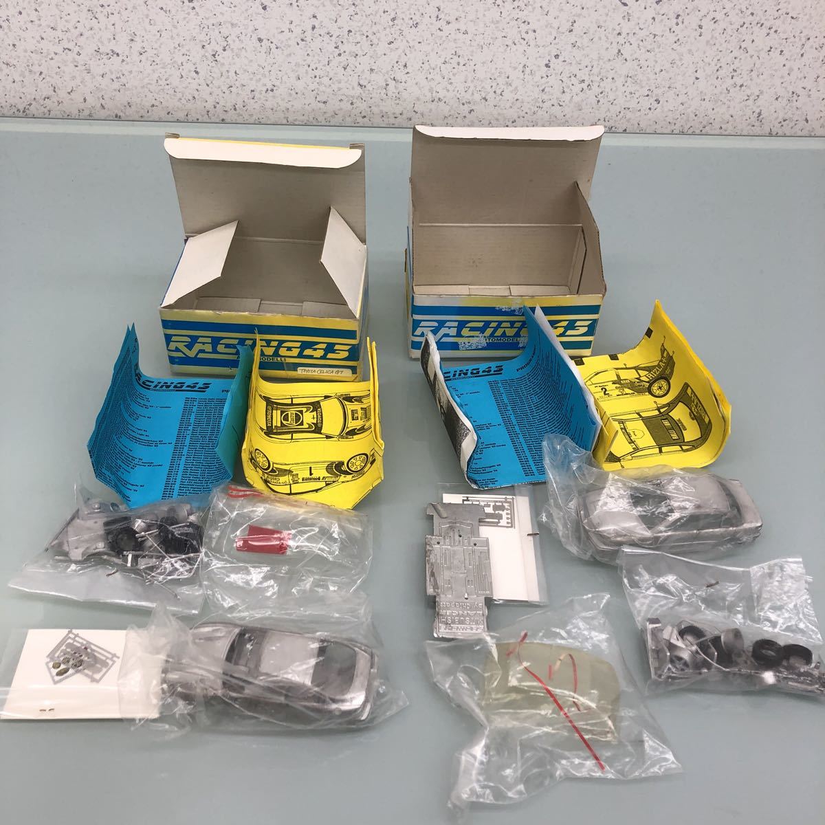 人気，本物保証 パーツ未チェック レーシング43 メタルキット 未組み立て トヨタ セリカGT ランサーエボリューション3 2点セット 箱傷有り 60サイズ(GT)｜売買されたオークション情報、yahooの商品情報をアー GT