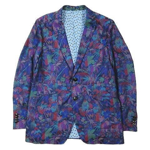 ETRO エトロ テーラードジャケット ペイズリー柄 (エトロ) 花柄