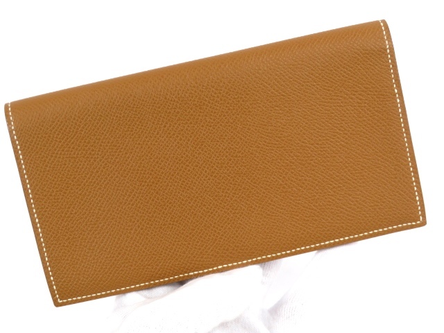 未使用】 HERMES エルメス MC2 フレミング 長財布 サイフ 2つ折り 