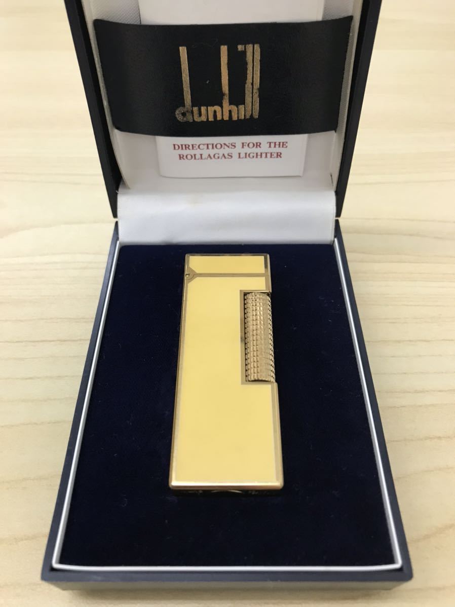 最新作，本物保証 dunhill ダンヒル ガスライター ローラー 品(ダンヒル)｜売買されたオークション情報、yahooの商品情報をアーカイブ公開 - オークファン ダンヒル