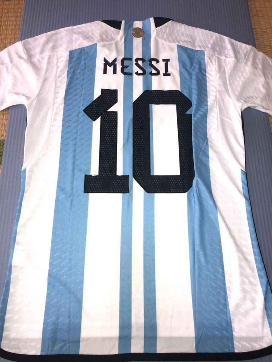 オーセンティック アルゼンチン代表メッシ カタール大会ワールドカップ