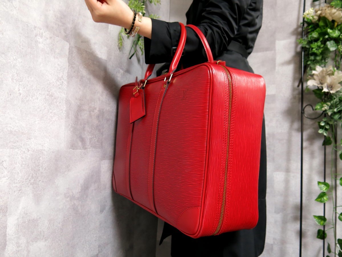 超美品○LOUIS VUITTON ルイ・ヴィトン○エピ○シリウス45○V10984