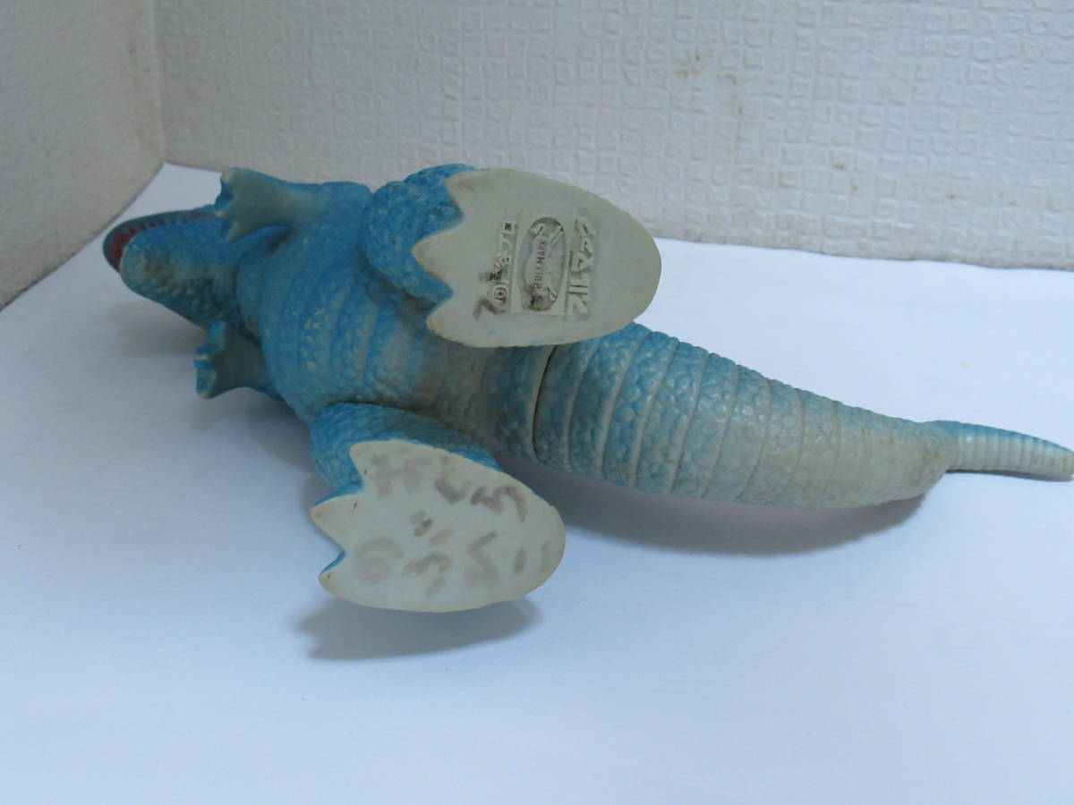当時物 ブルマァク ゴロザウルス 青色塗装多め 記名あり 現状中古品 