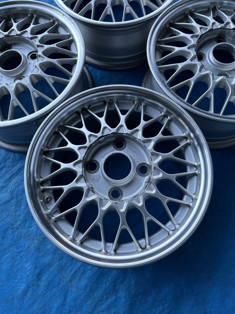 BBS RG083 アルミホイール4本セット14インチ 6J 4穴PCD114.3オフセット  