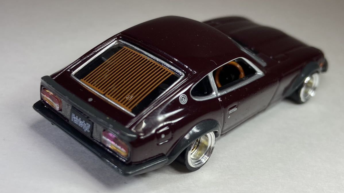 1/64 改 nissan fairlady 240Z hs30h 車高短 深リムホイール SSR mk2