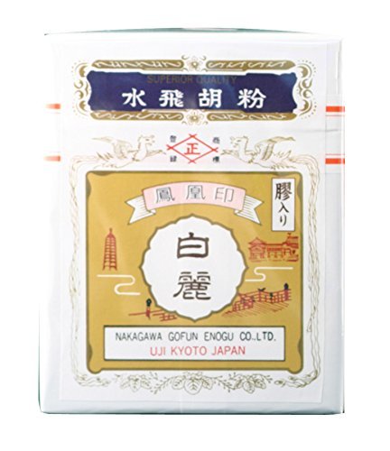 ナカガワ胡粉 日本画用絵具 鳳凰 膠入り胡粉 白麗印 500g
