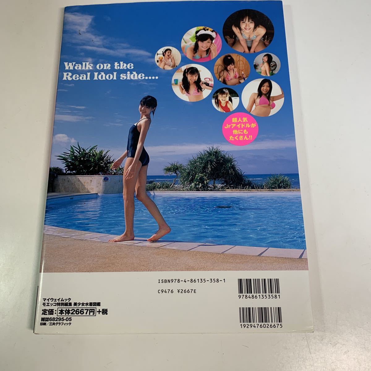 モエッコ moecco美少女水着図鑑 vol.1 事前確認済 美品 折跡等無し