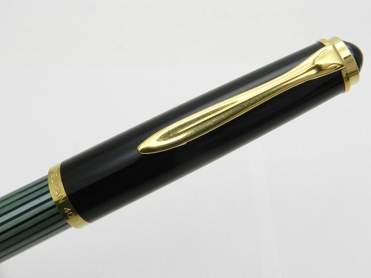 ペリカン PELIKAN 万年筆 14C-585 茶縞胴軸付き X60010 1000円スタート