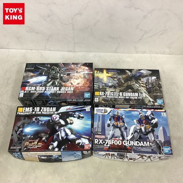 1円〜 HGUC他 1/144 スタークジェガン、ガンダムイージーエイト 等